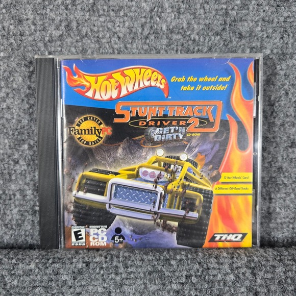 THQ Other - Hot Wheels Stunt Track Driver 2 Get N Dirty PC CD ROM Game
